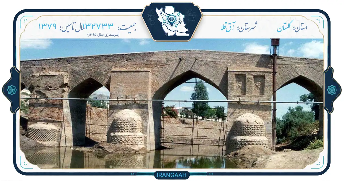 آق‌قلا؛ نگین سفیدپوش شمال ایران در حاشیه رودخانه گرگان