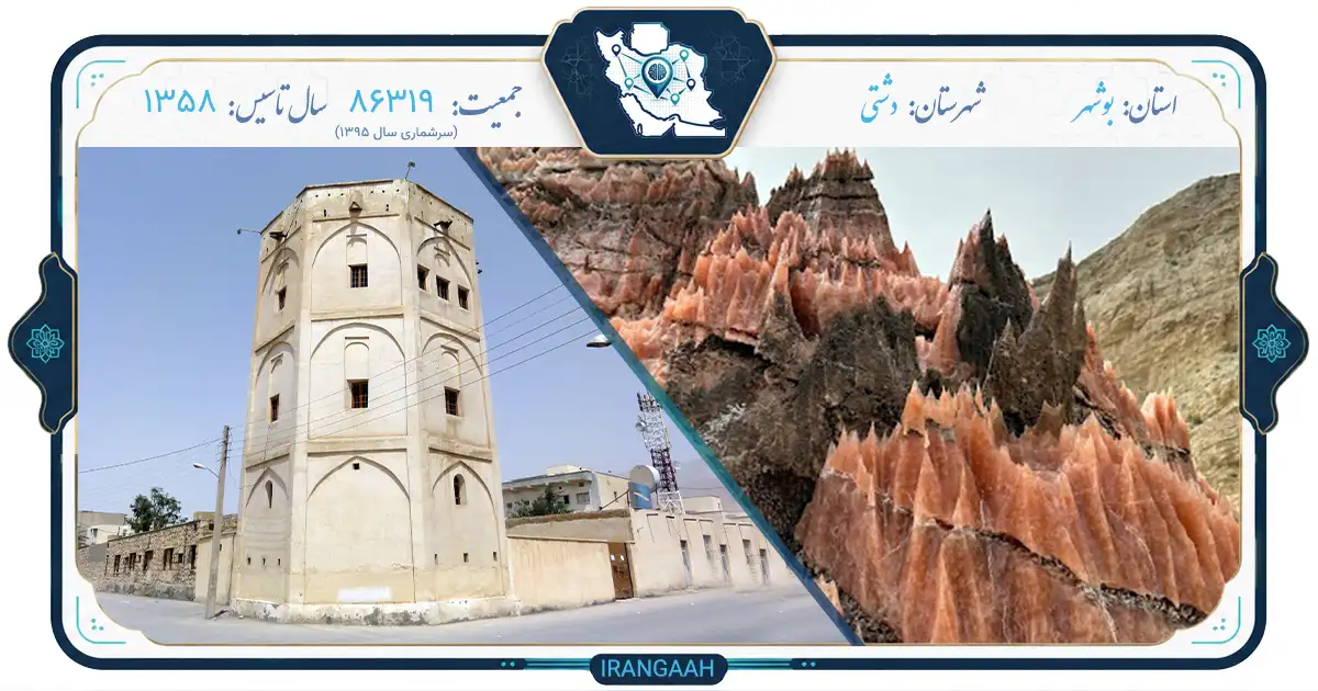 دشتی؛ نگین ناشناخته‌ای در دل جنوب ایران