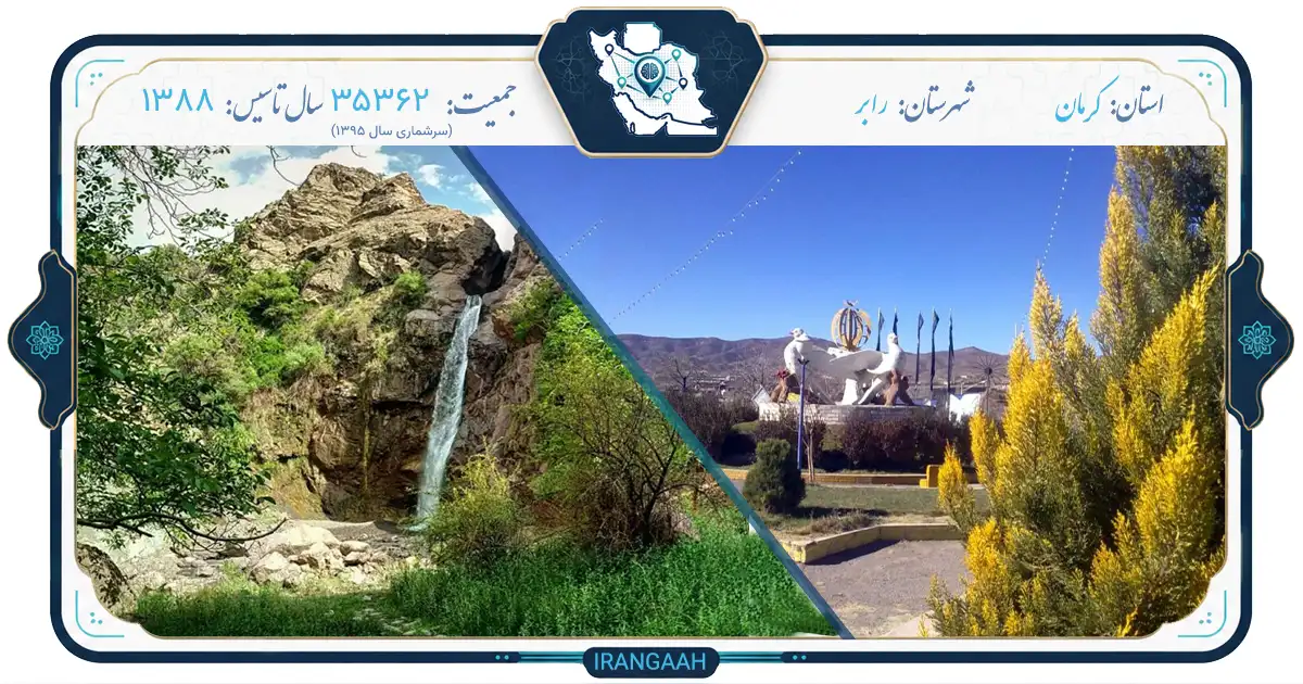 رابر؛ نگین سردسیر و کوهستانی کرمان