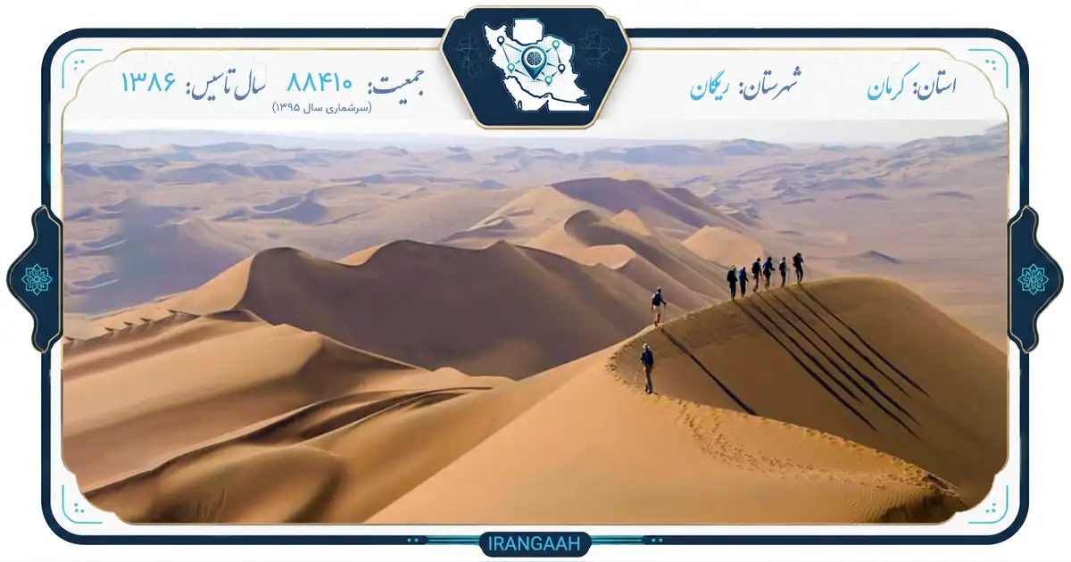 ریگان؛ دیار نخلستان‌های کویری، دروازه جنوب شرق کرمان