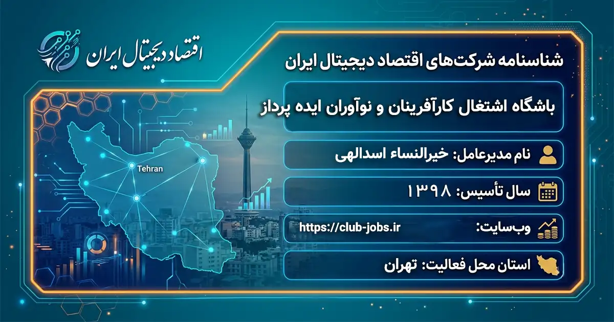 باشگاه اشتغال کارآفرینان و نوآوران ایده پرداز