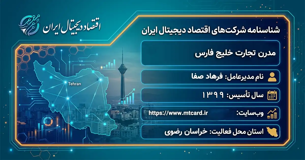 مدرن تجارت خلیج فارس