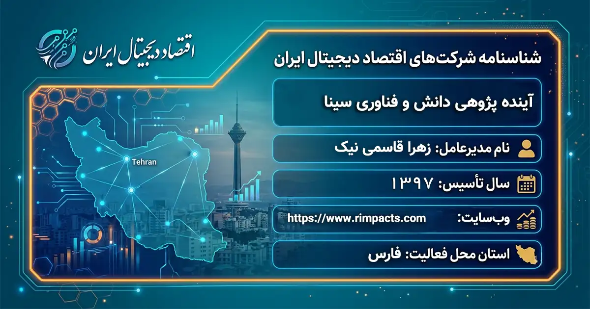 آینده پژوهی دانش و فناوری سینا