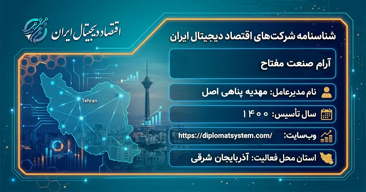 آرام صنعت مفتاح