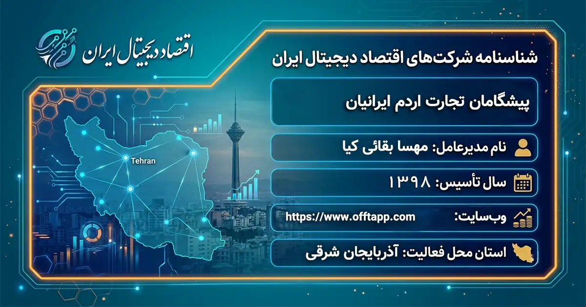 پیشگامان تجارت اردم ایرانیان