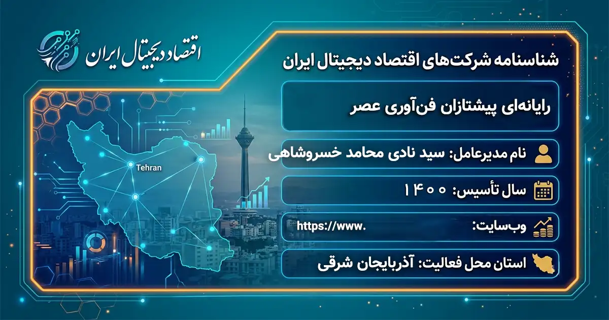 رایانه‌ای پیشتازان فن‌آوری عصر