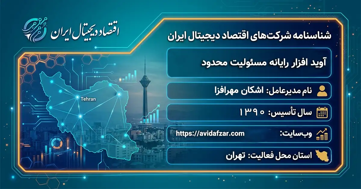 آوید افزار رایانه مسئولیت محدود