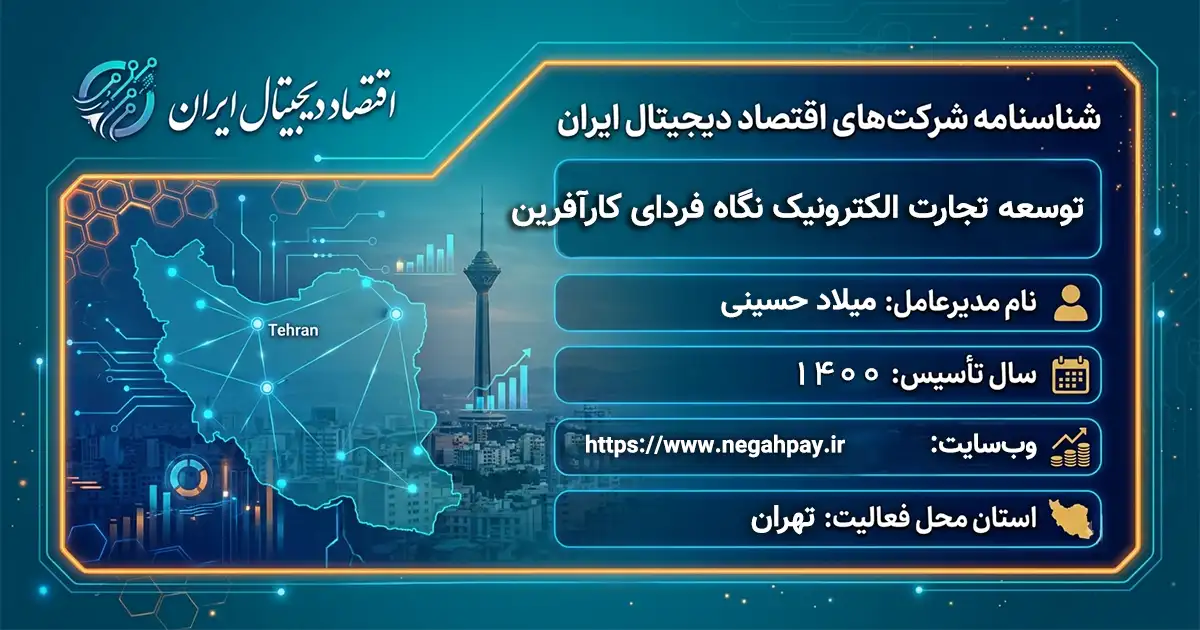 توسعه تجارت الکترونیک نگاه فردای کارآفرین