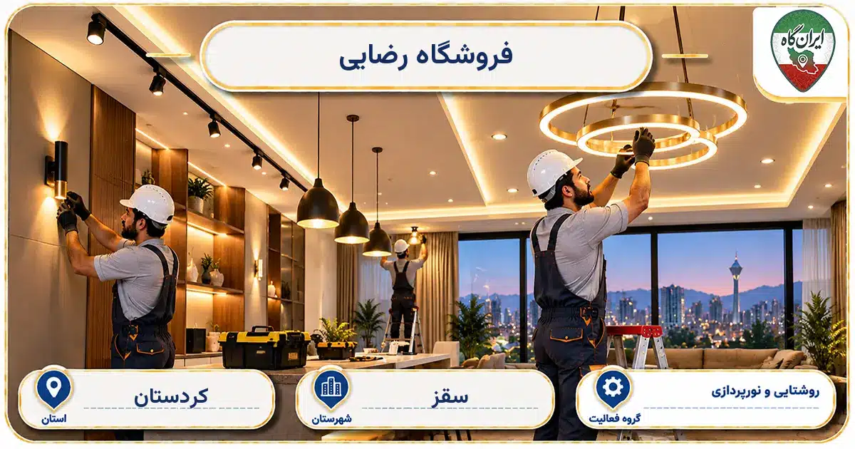 تصویر کسب‌وکار ساختمانی روشنایی و نورپردازی رضایی در سقز