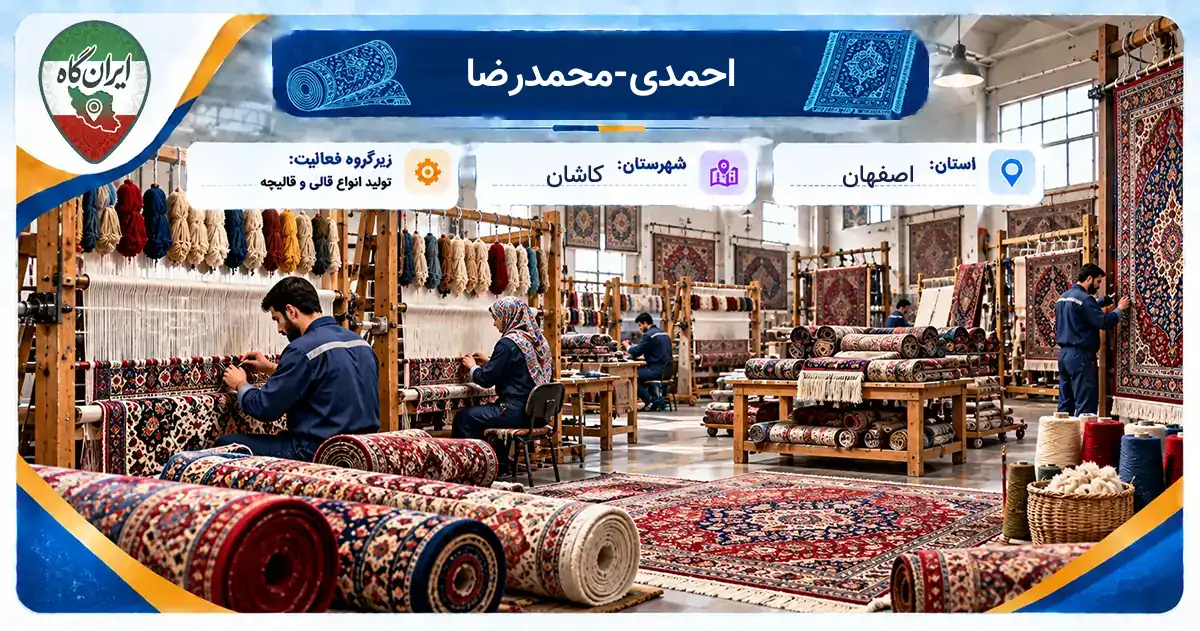 تولیدی احمدی-محمدرضا کاشان