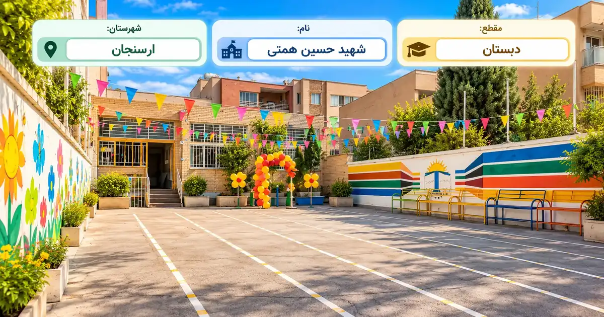 دبستان دولتی شهید حسین همتی ارسنجان