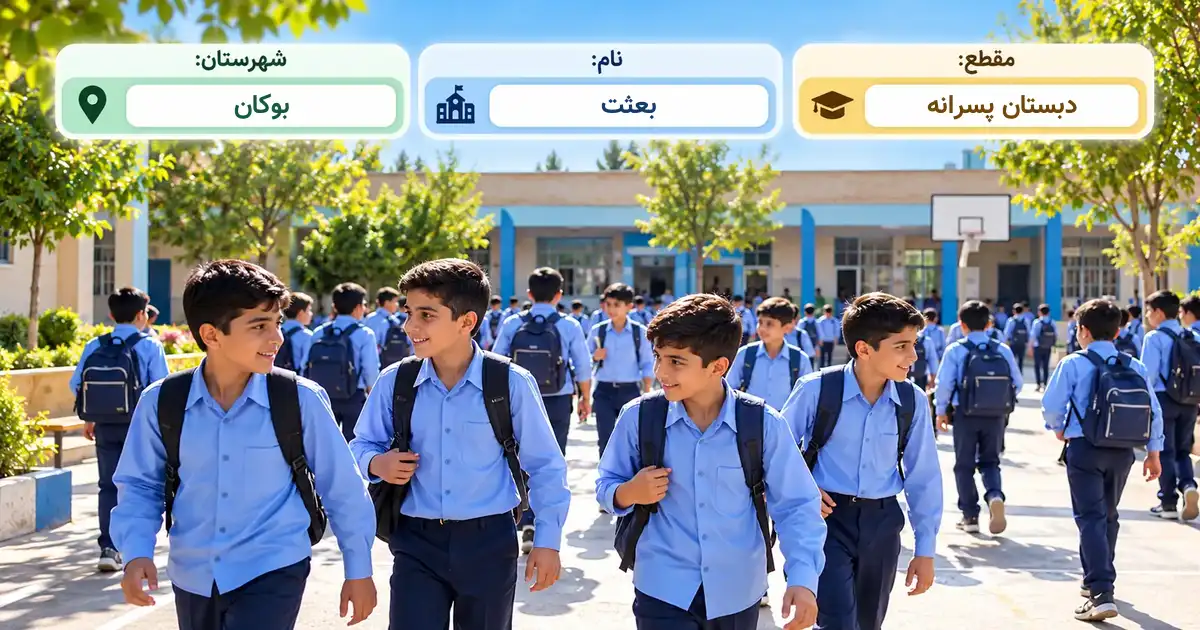 دبستان پسرانه دولتی بعثت بوکان