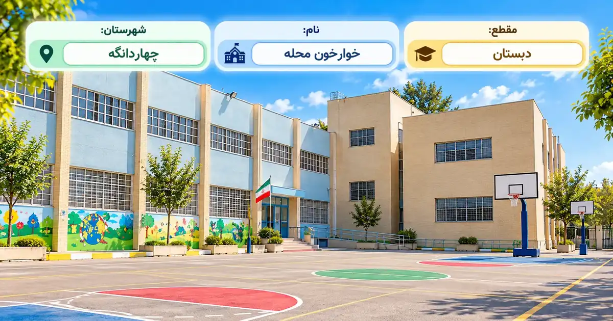 دبستان دولتی خوارخون محله چهاردانگه