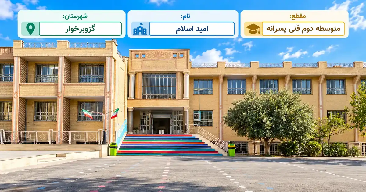 هنرستان پسرانه استثنایی امید اسلام شاهین شهر گزوبرخوار