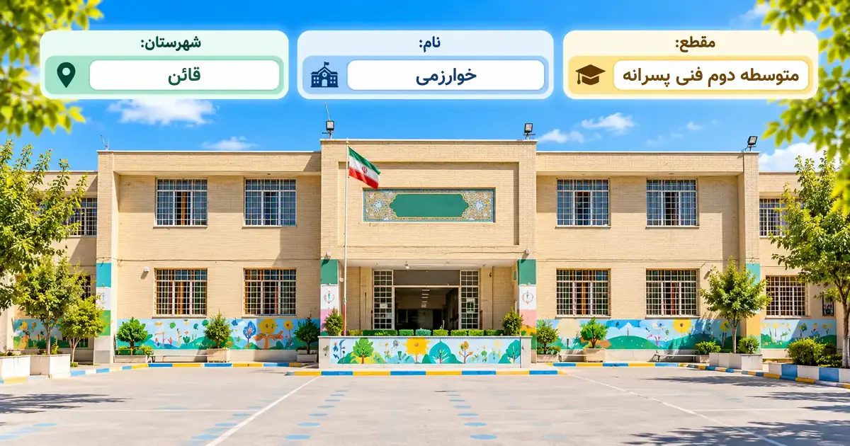 هنرستان پسرانه نمونه دولتی خوارزمی قائنات