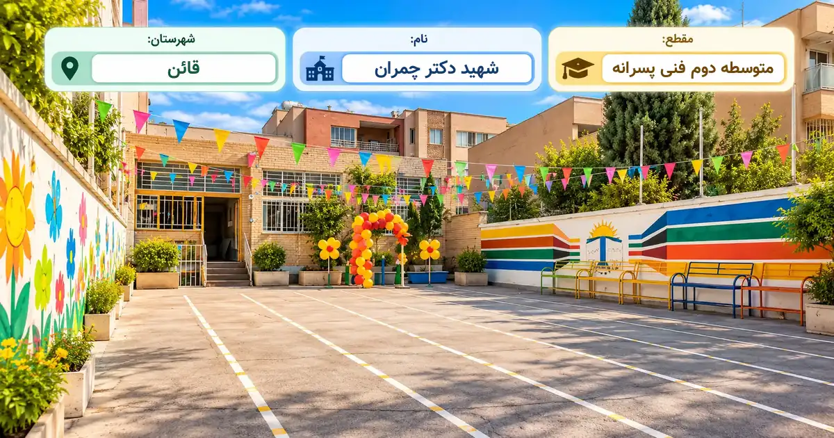 هنرستان پسرانه دولتی شهید دکتر چمران قائنات