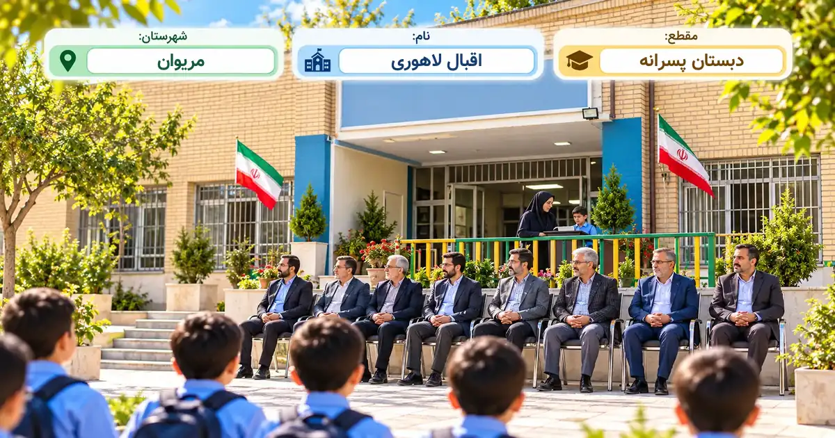 دبستان پسرانه دولتی اقبال لاهوری مریوان