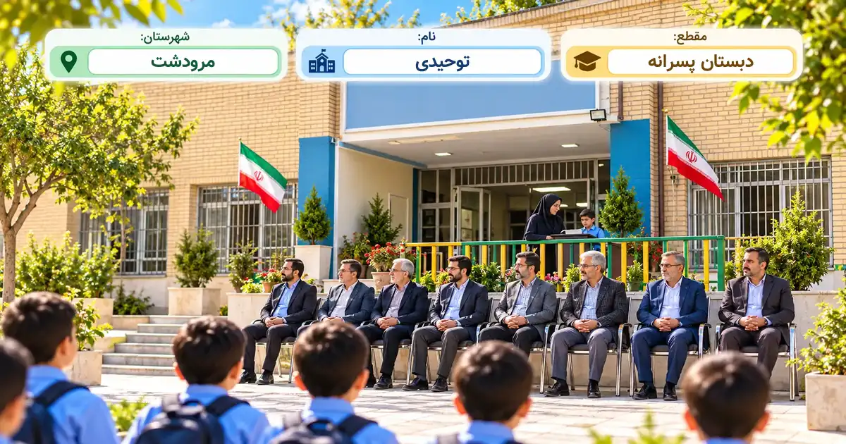 دبستان پسرانه غیر انتفاعی توحیدی مرودشت