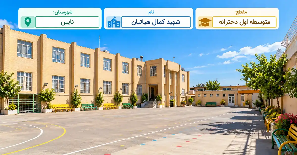 مدرسه دخترانه دولتی شهید کمال هیاتیان نائین نایین