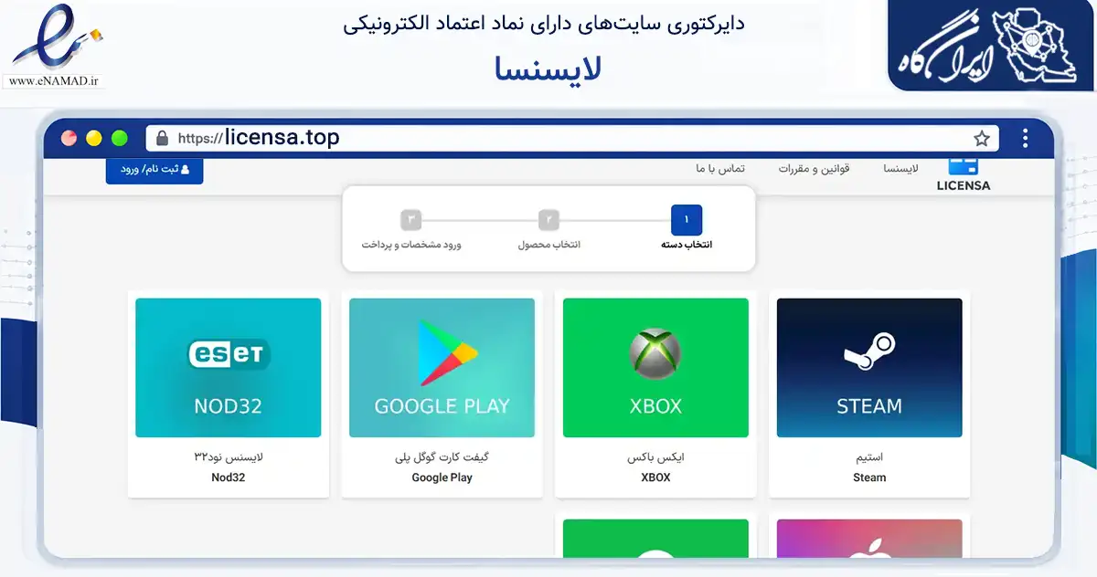 صفحه اصلی سایت لایسنسا به نشانی licensa.top که در زمینه مالی، سرمایه‌گذاری و بیمه با مرکزیت ارومیه فعالیت دارد.