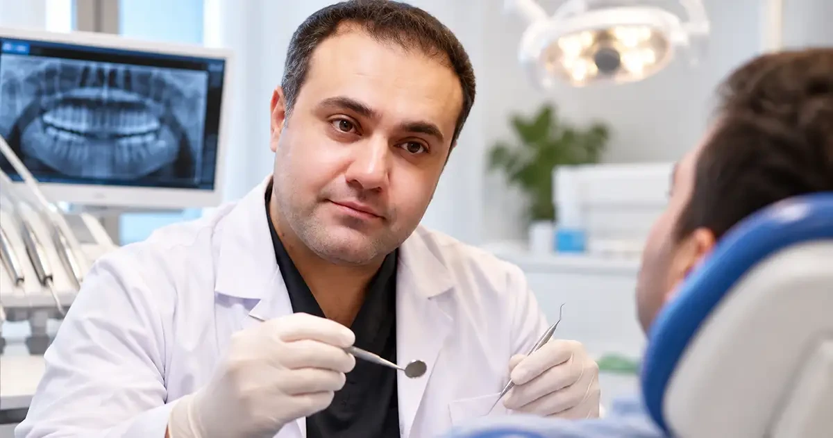 دکتر کامران اکبری، دندان‌پزشک عمومی در تهران